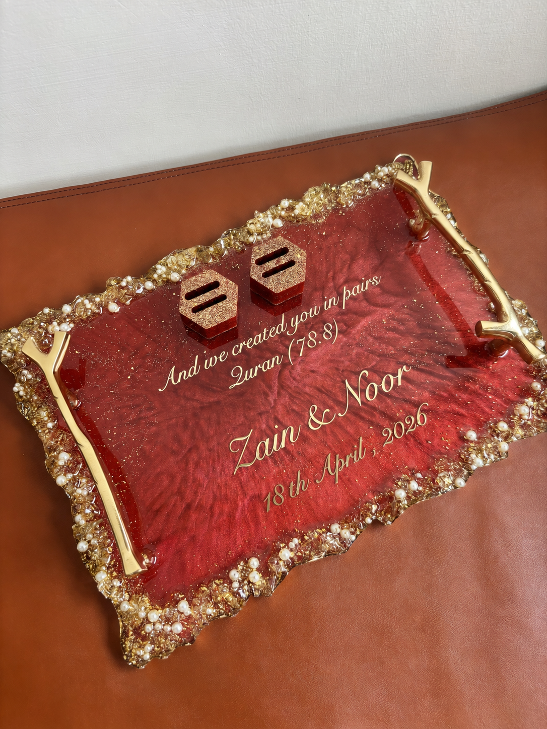 Resin Engagement Tray : Rectangle