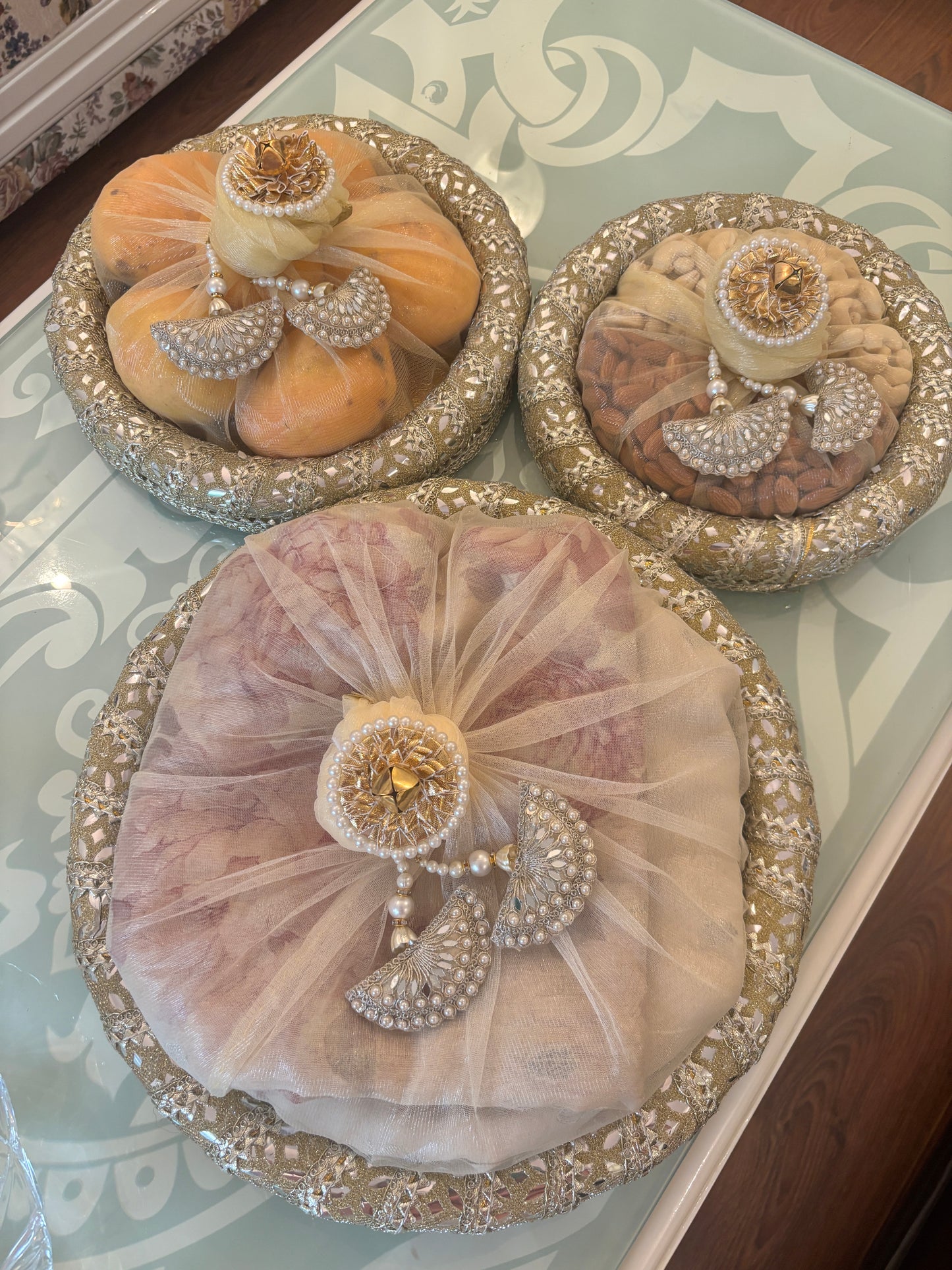 Chaand Tara Platter (Set of 3)