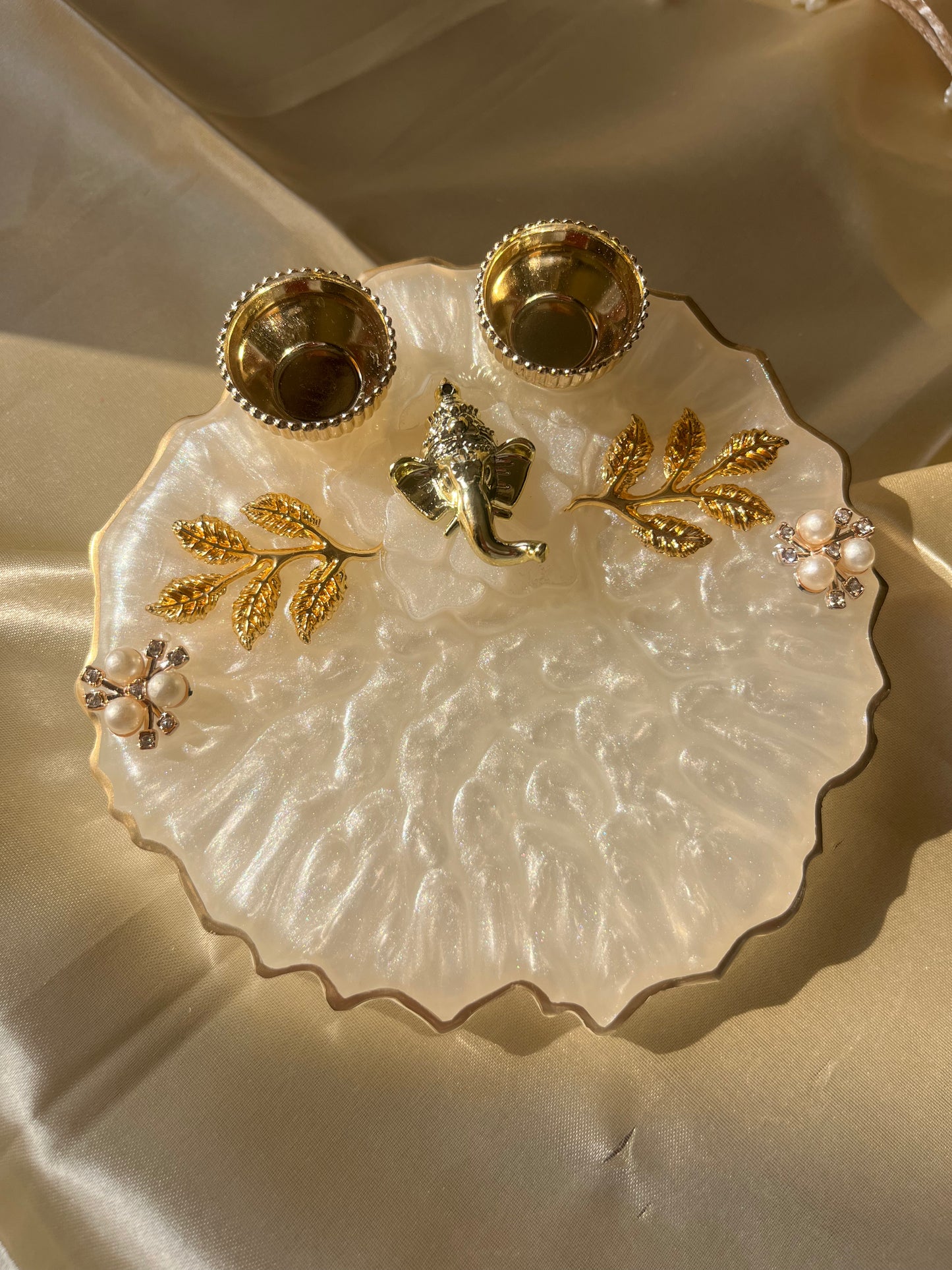 Resin Puja Thali