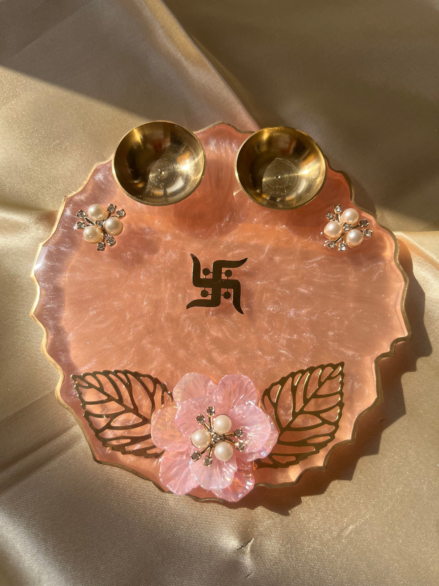 Resin Puja Thali