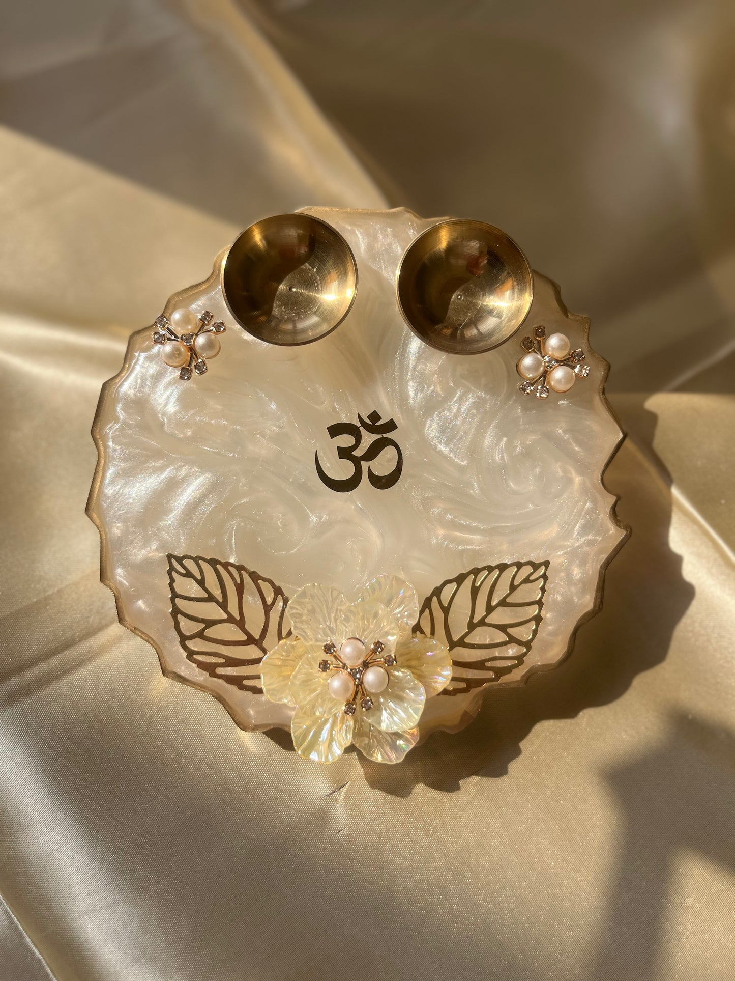 Resin Puja Thali