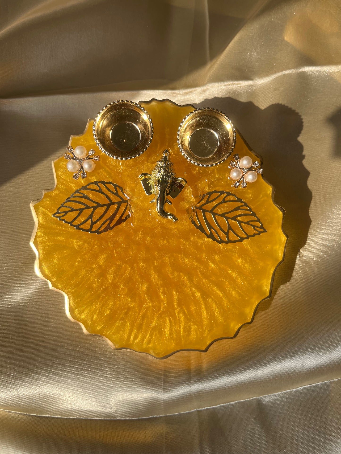 Resin Puja Thali