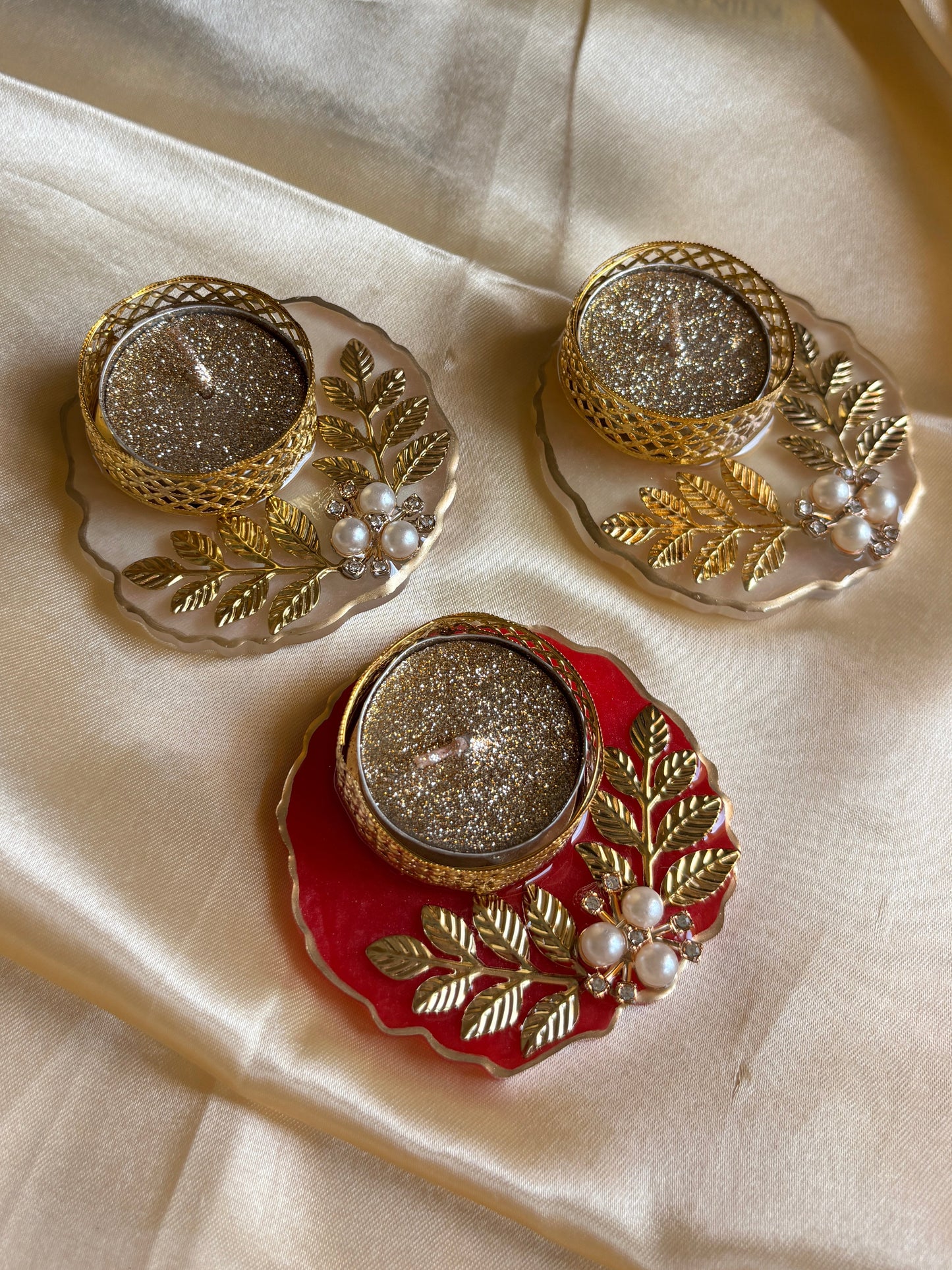 Resin Coaster Diya