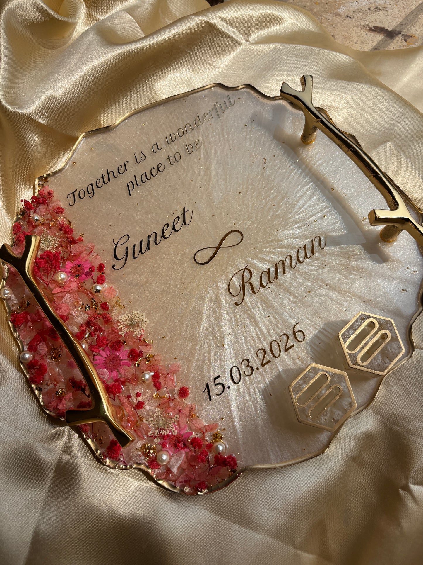 Resin Engagement Tray : Round