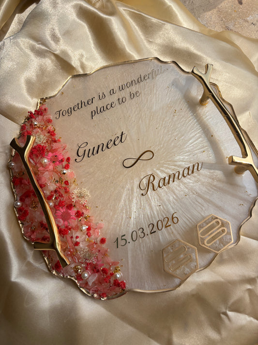 Resin Engagement Tray : Round