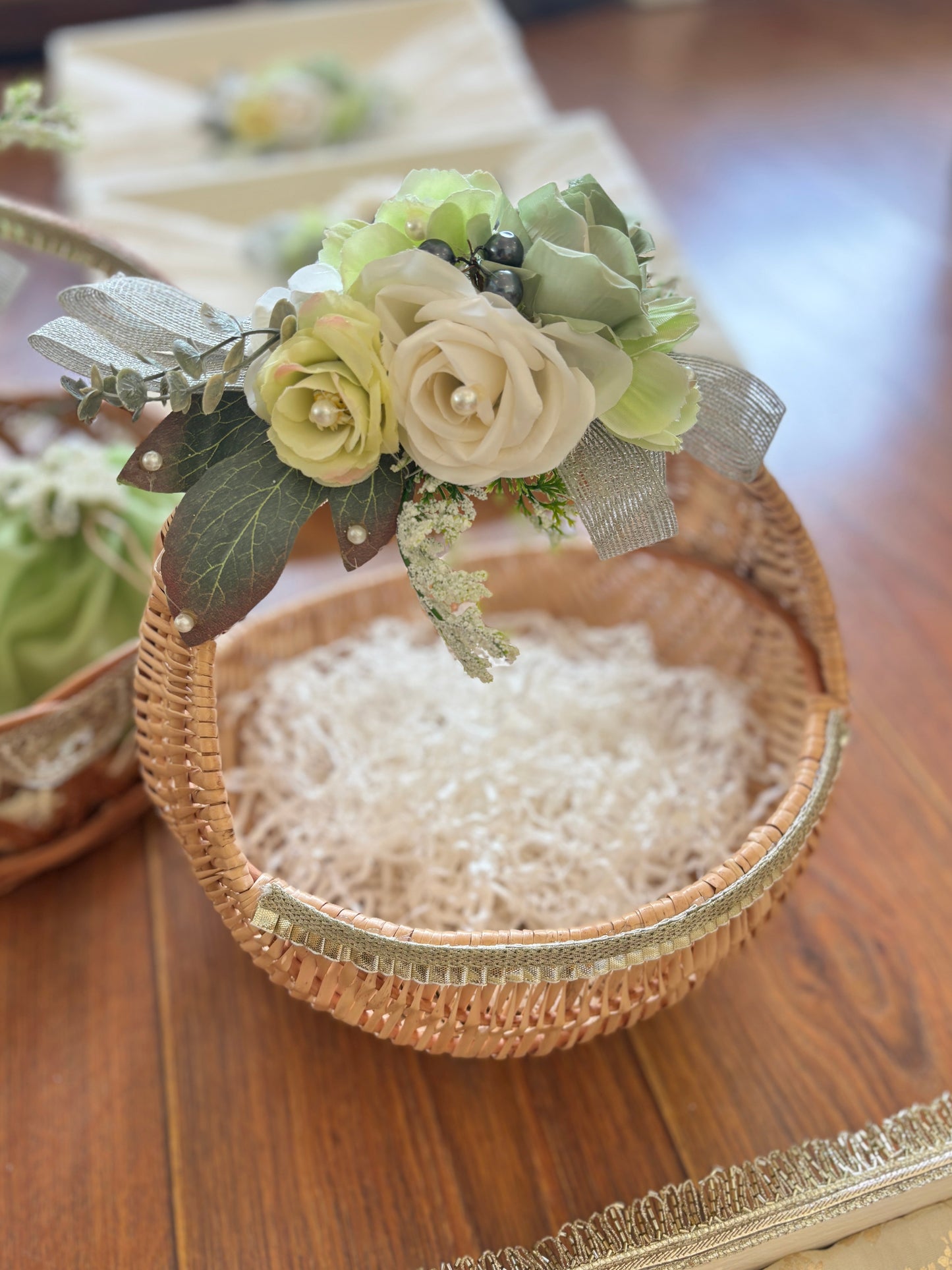 Moon Basket - Emerald