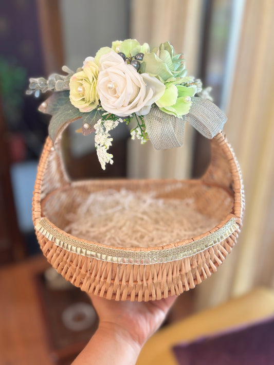Moon Basket - Emerald