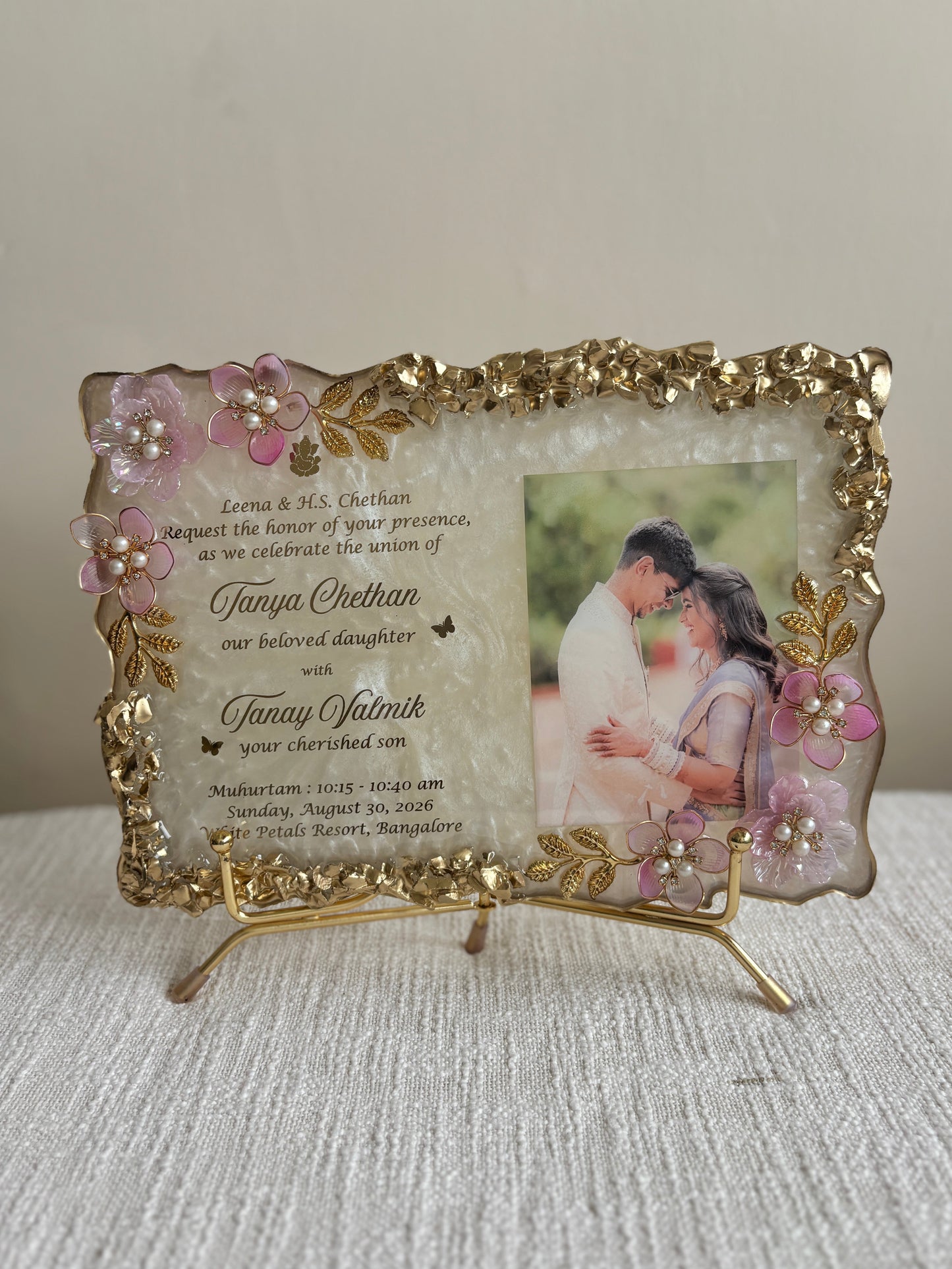 Resin Sahe Chithi with Photo