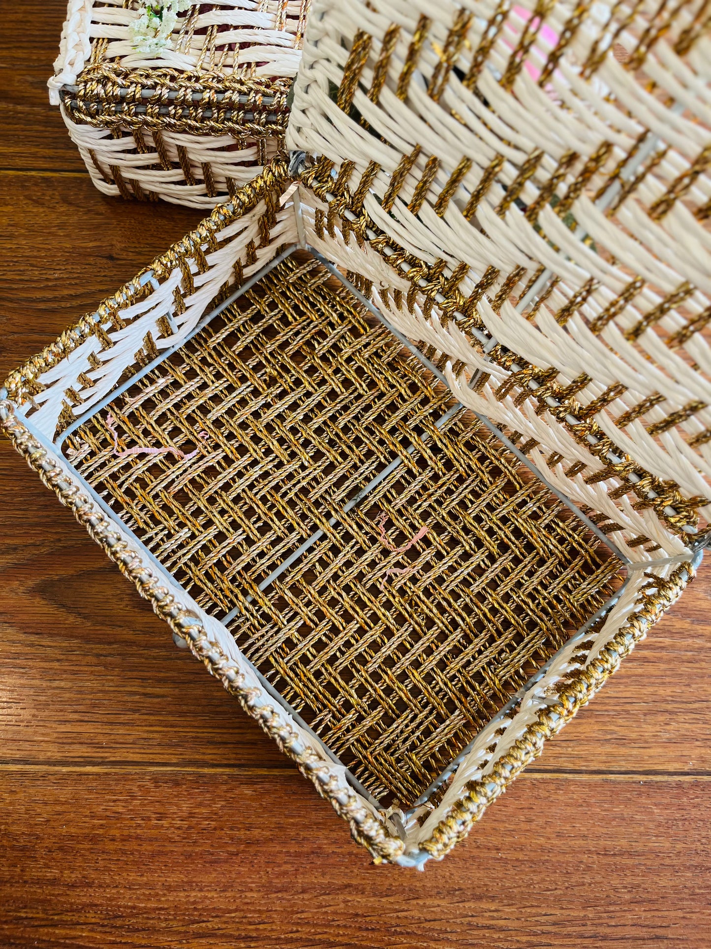 Ivory & Gold Gift Hamper Box