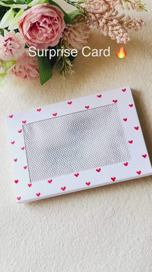 Burn Baby Burn Surprise Card